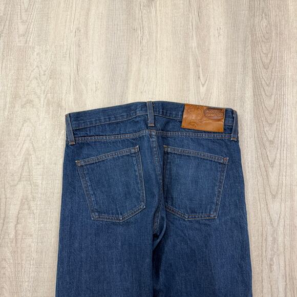 Naked & Famous Skinny Guy Natural Indigo Selvedge Jeans Men's 33 (Fits 33x33) - Picture 7 of 13
